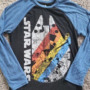 Men's Star Wars Long Sleeve T Shirt size Small